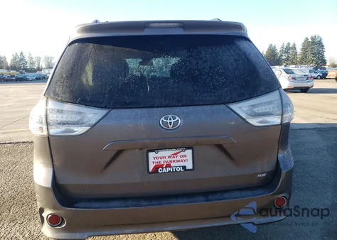 2015 Toyota Sienna Sport from USA, damaged, VIN 5TDXK3DC6FS644459